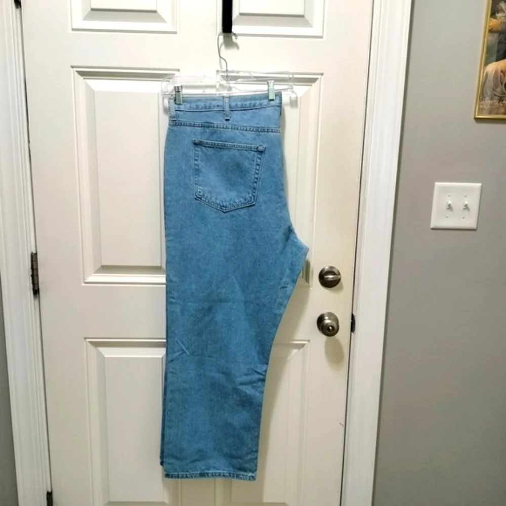 Saddlebred Men's Relaxed Fit Blue Jeans